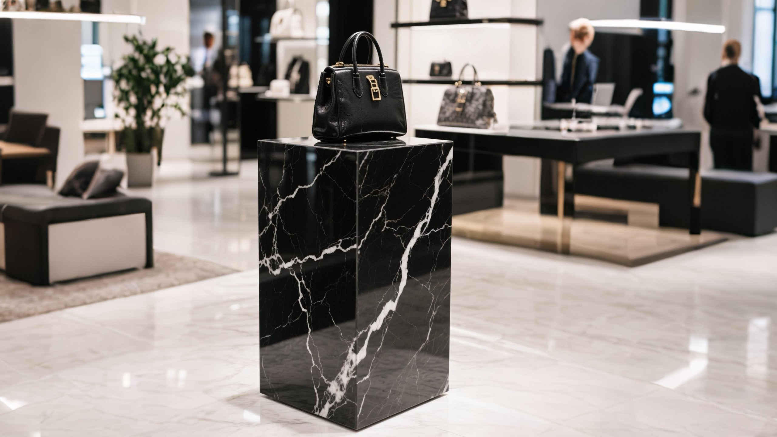 Marble Plinth display